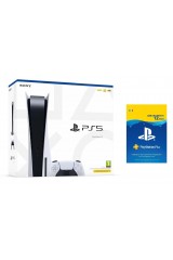 CONSOLE SONY PS5 - PLAYSTATION 5 VERSIONE CON LETTORE OTTICO + PS PLUS 12 MESI NUOVA GARANZIA ITALIA